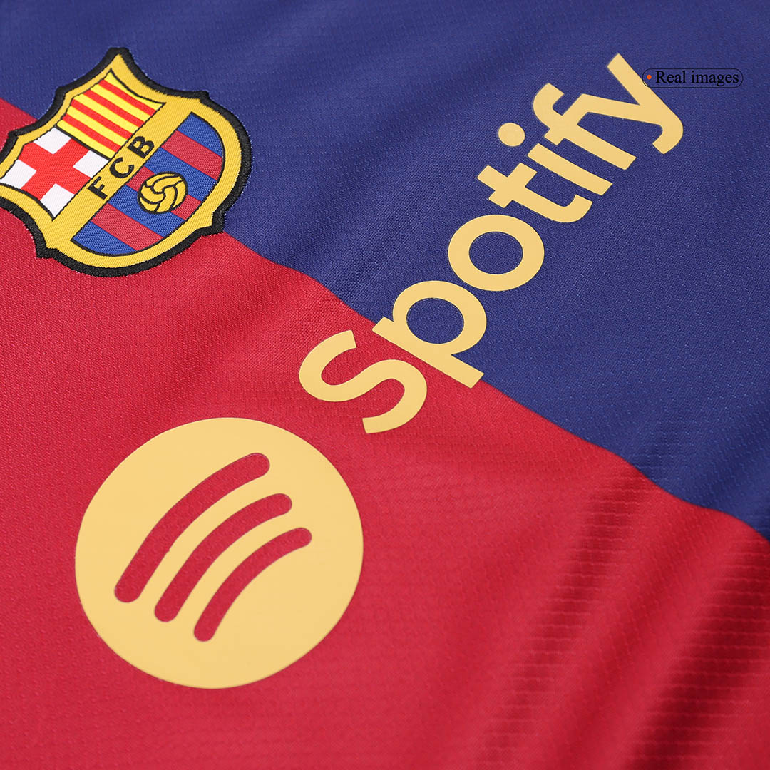 Barcelona Home Jersey Kit 2024/25 Kids(Jersey+Shorts)