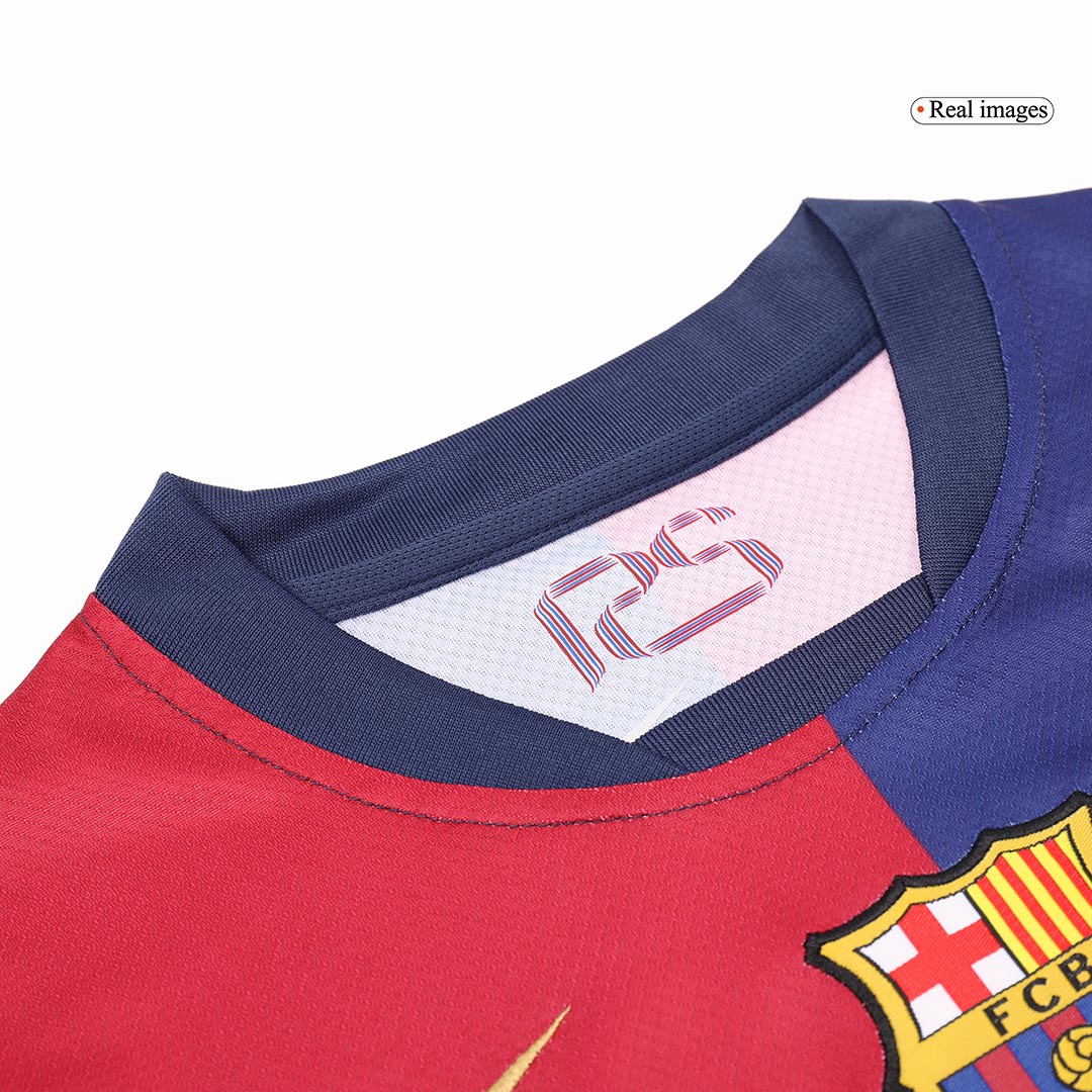 Barcelona Home Jersey Kit 2024/25 Kids(Jersey+Shorts)
