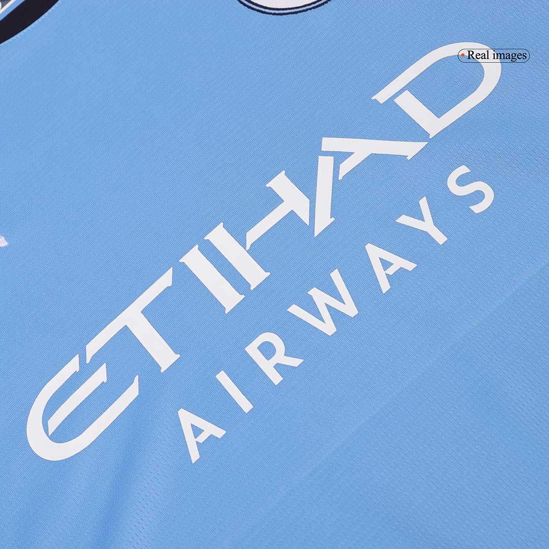 Manchester City Long Sleeve Home Jersey 2024/25