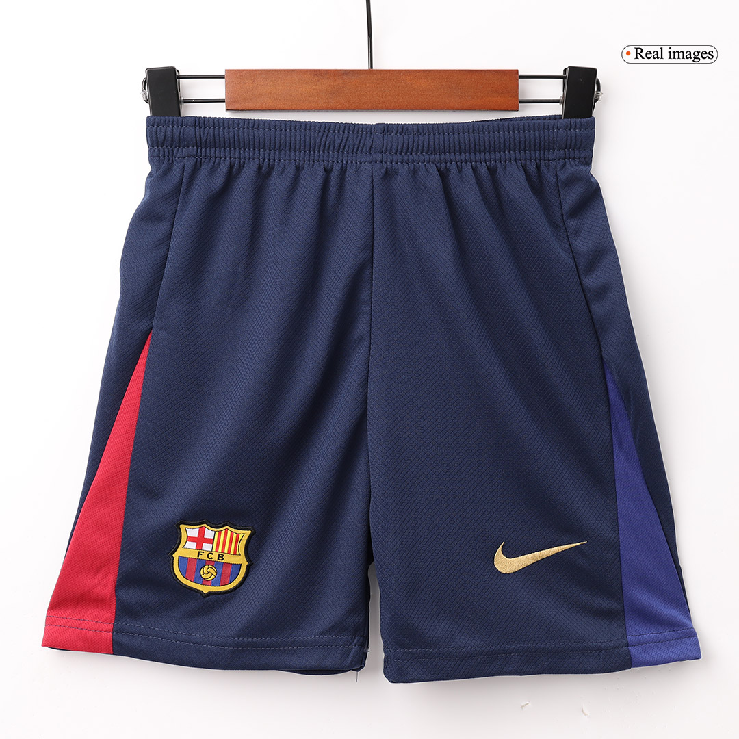 Barcelona Home Jersey Kit 2024/25 Kids(Jersey+Shorts)