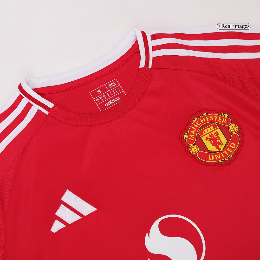 Manchester United Long Sleeve Home Jersey 2024/25