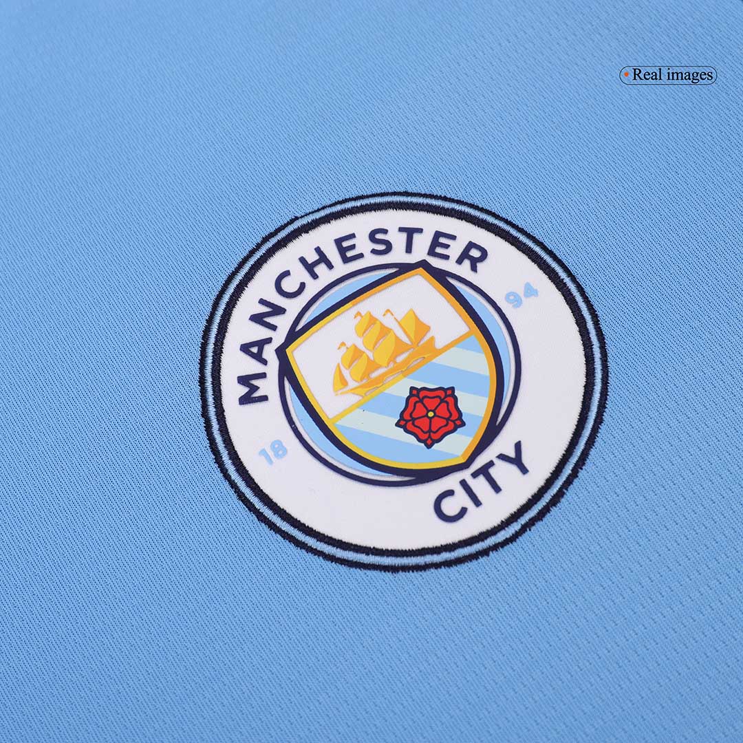 Manchester City Long Sleeve Home Jersey 2024/25