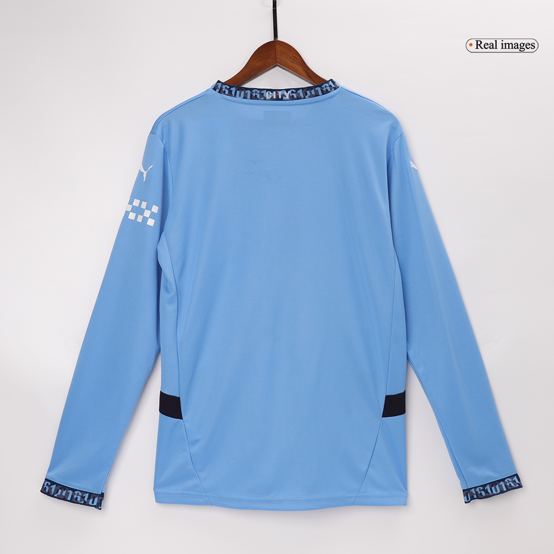 Manchester City Long Sleeve Home Jersey 2024/25
