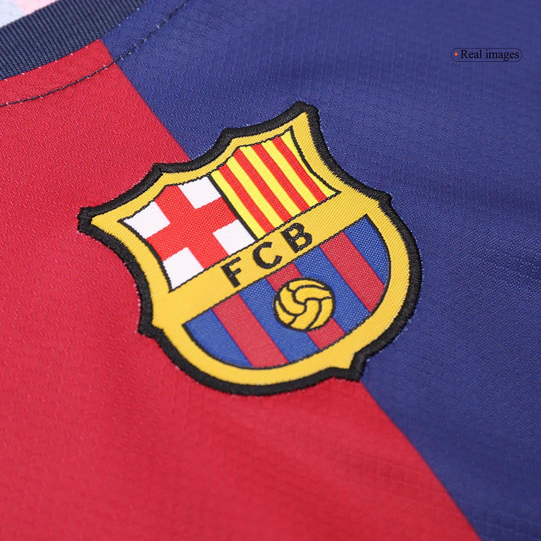 Barcelona Home Jersey Kit 2024/25 Kids(Jersey+Shorts)