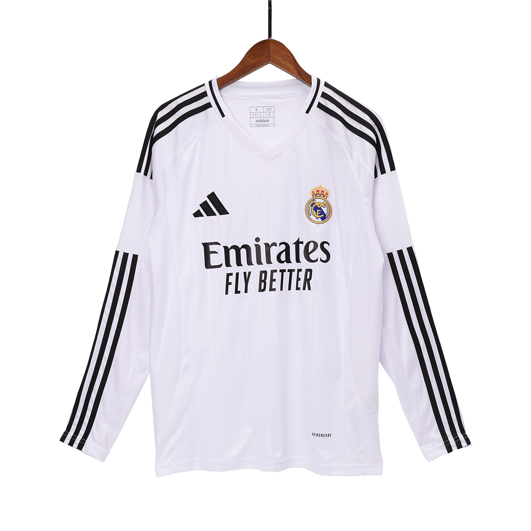 Real Madrid Long Sleeve Home Jersey 2024/25
