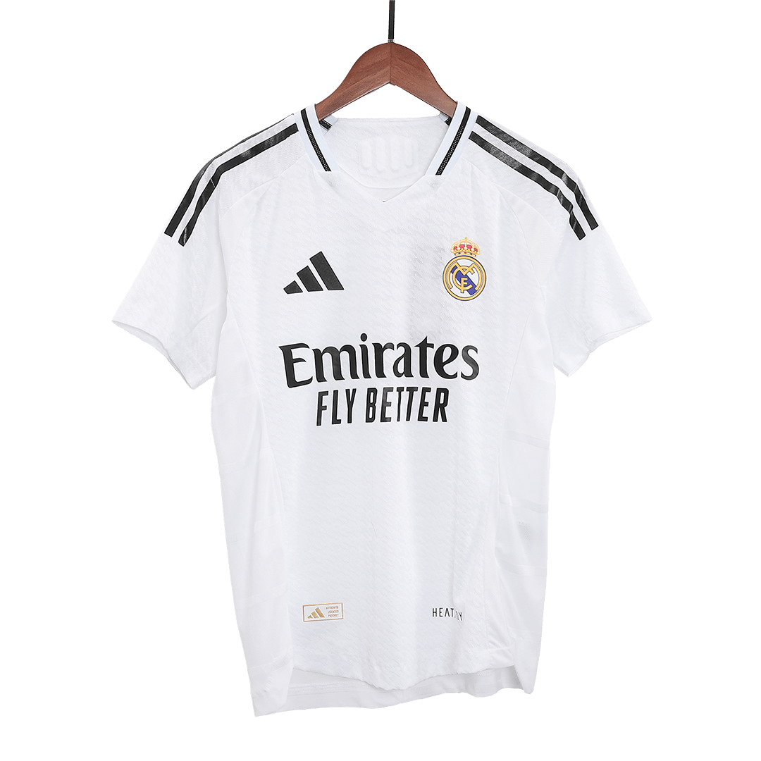 Real Madrid Home Soccer Jersey Kit Authentic 2024/25 (Jersey+Shorts+Socks)
