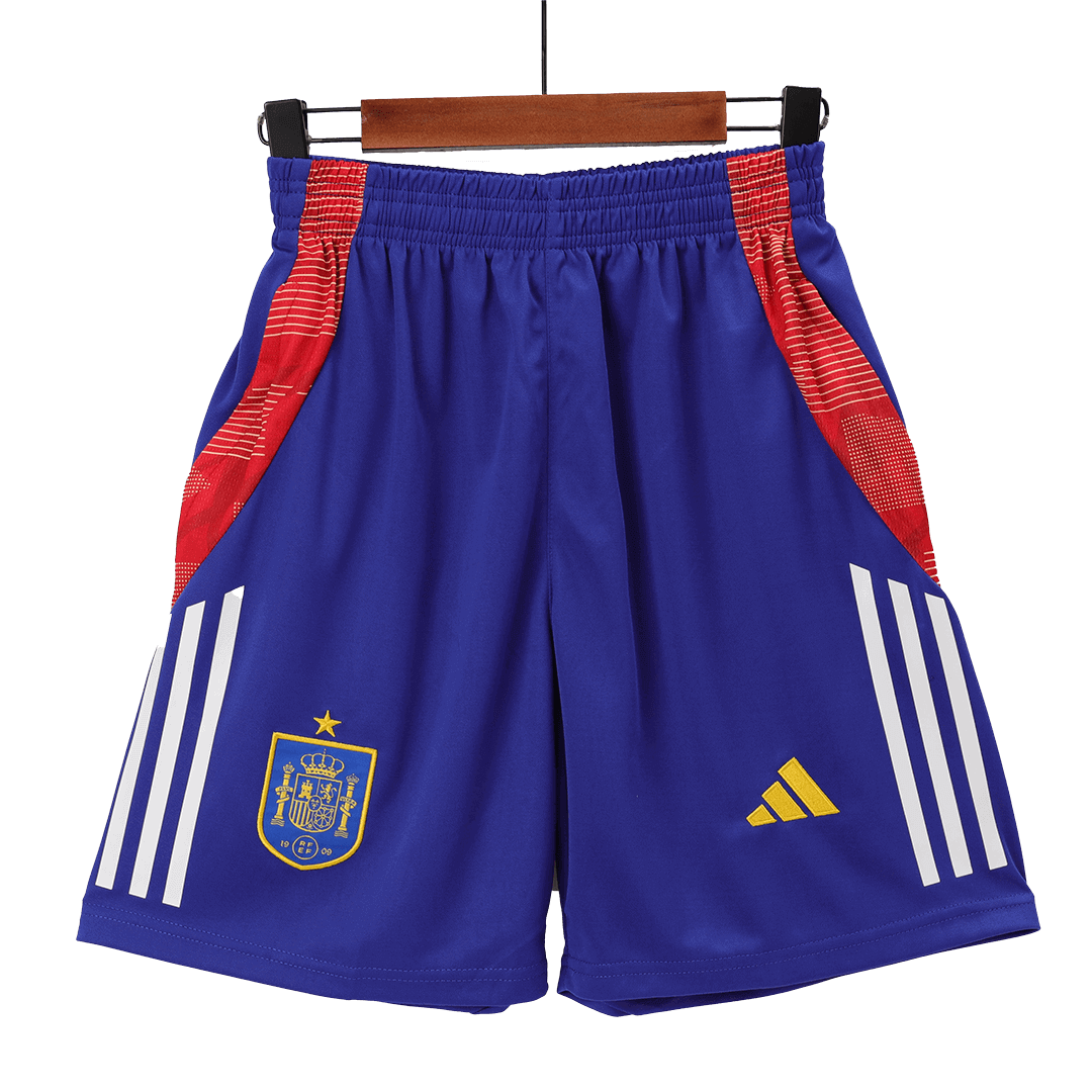Spain Pre-Match Training Soccer Shorts 2024