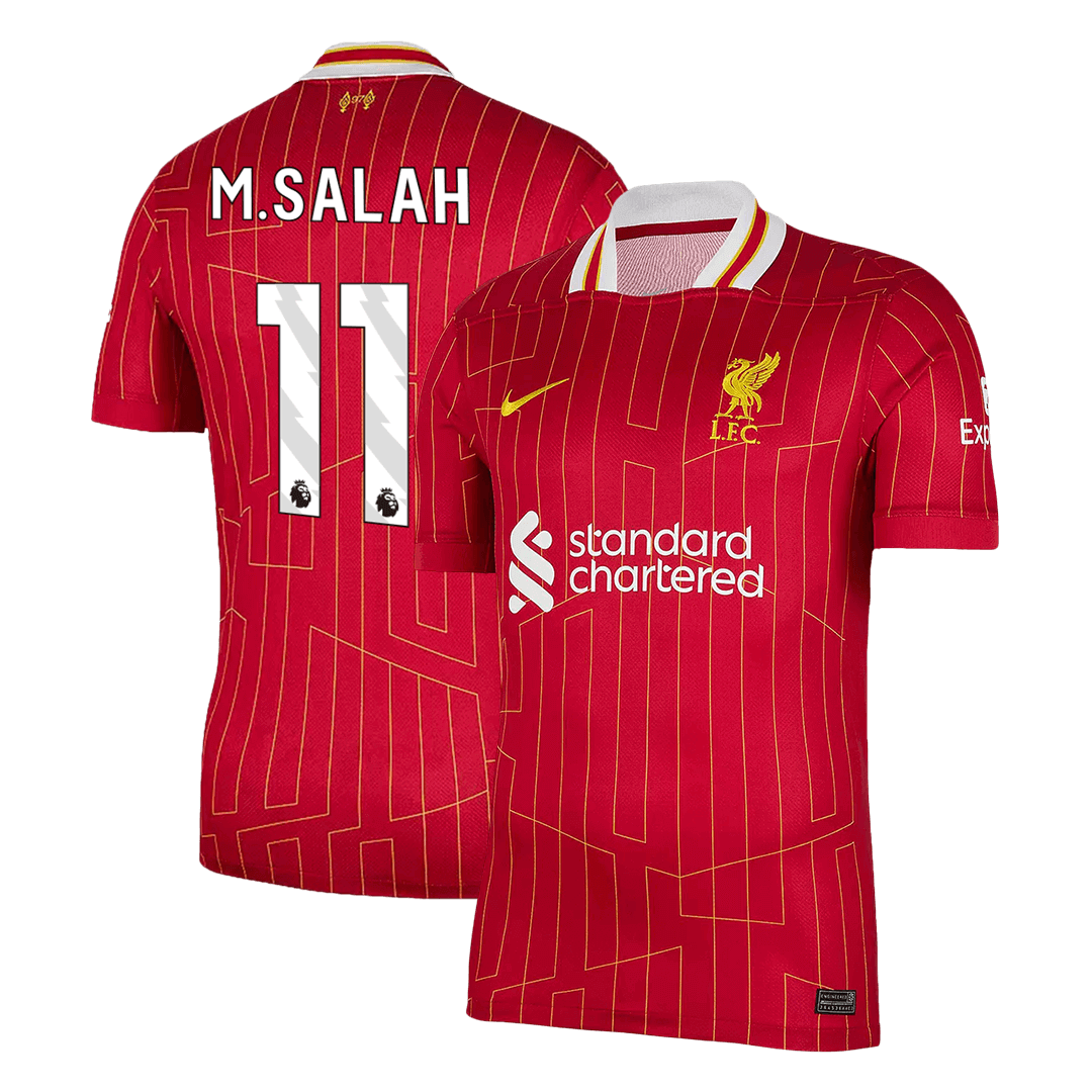 Liverpool M.SALAH #11 Home Soccer Jersey 2024/25