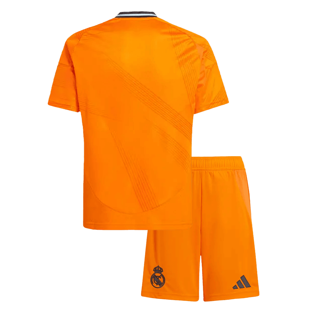 Real Madrid Away Jersey Kit 2024/25 Kids(Jersey+Shorts)