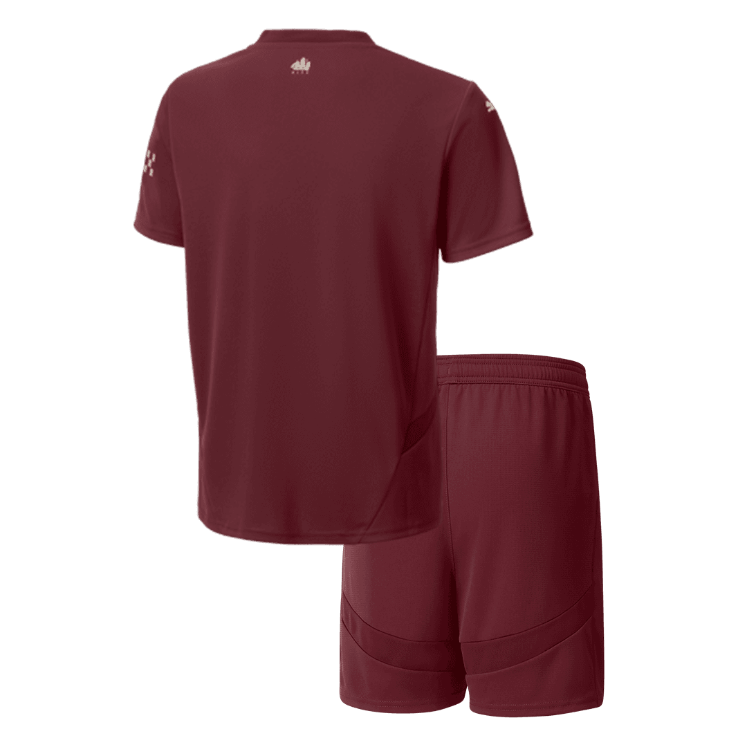 Manchester City Third Away Jersey Kit 2024/25 Kids(Jersey+Shorts)