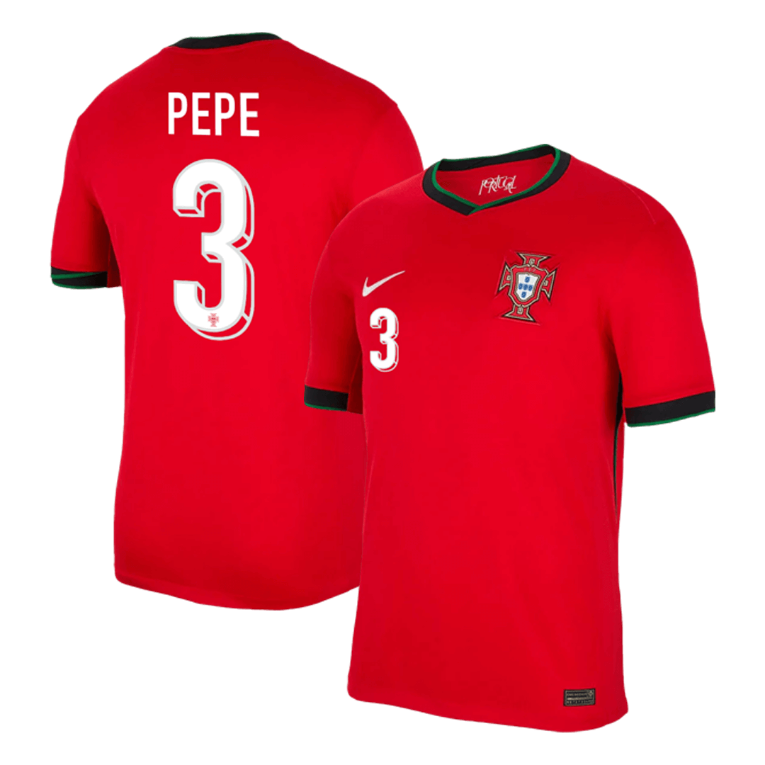 Portugal PEPE #3 Home Jersey EURO 2024