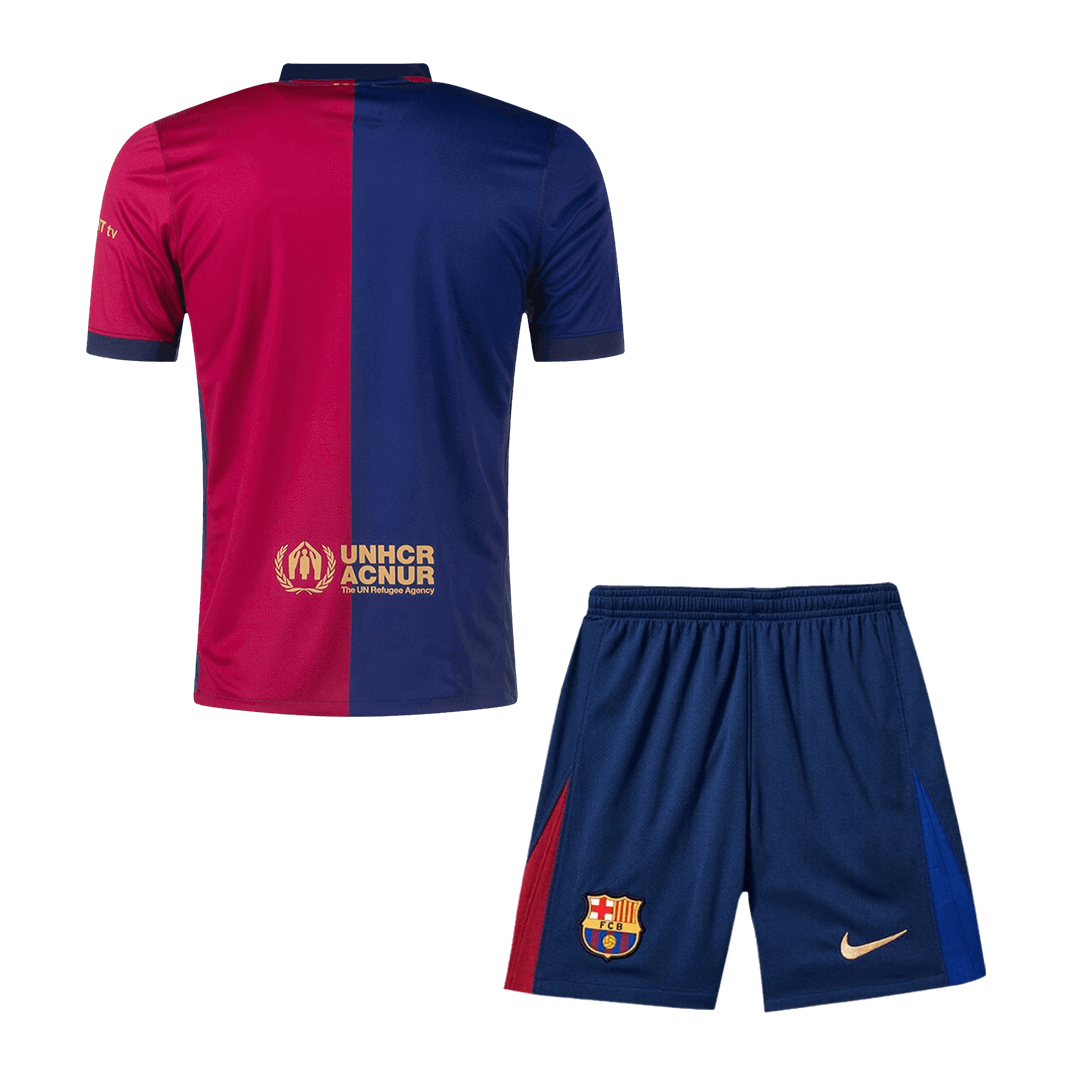 Barcelona Home Jersey Kit 2024/25 (Jersey+Shorts)