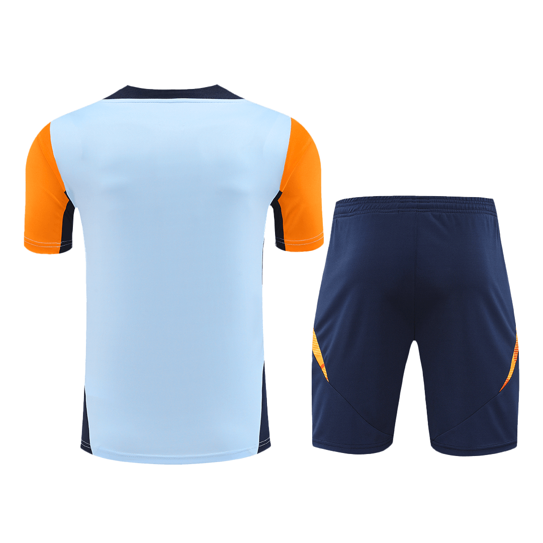 Real Madrid Pre-Match Training Jersey Kit 2024/25 (Jersey+Shorts)