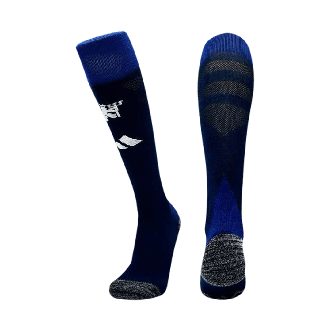 Manchester United Away Soccer Socks 2024/25 Kid