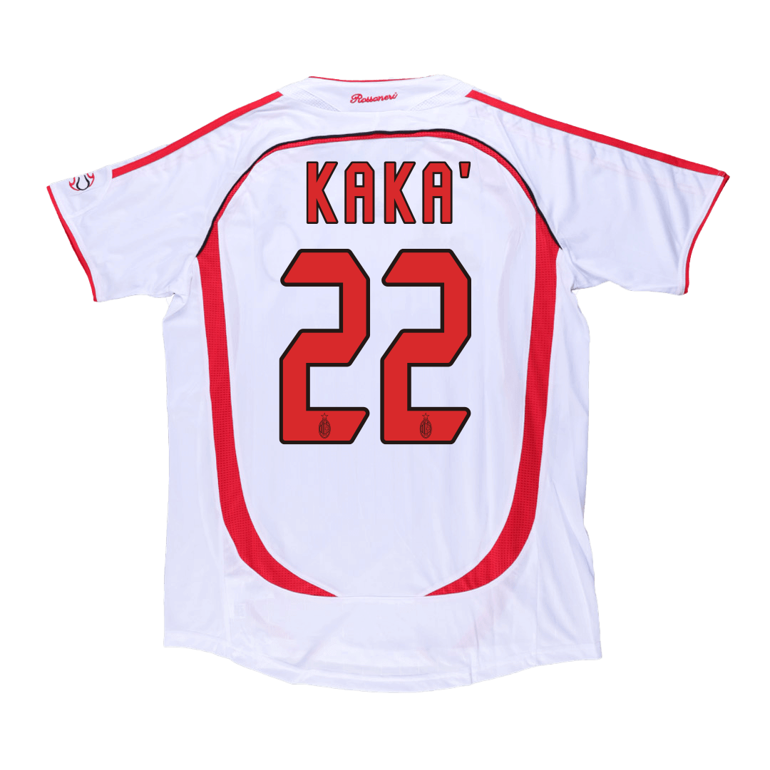 AC Milan KAKA' #22 Away Jersey Retro 2006/07-UCL