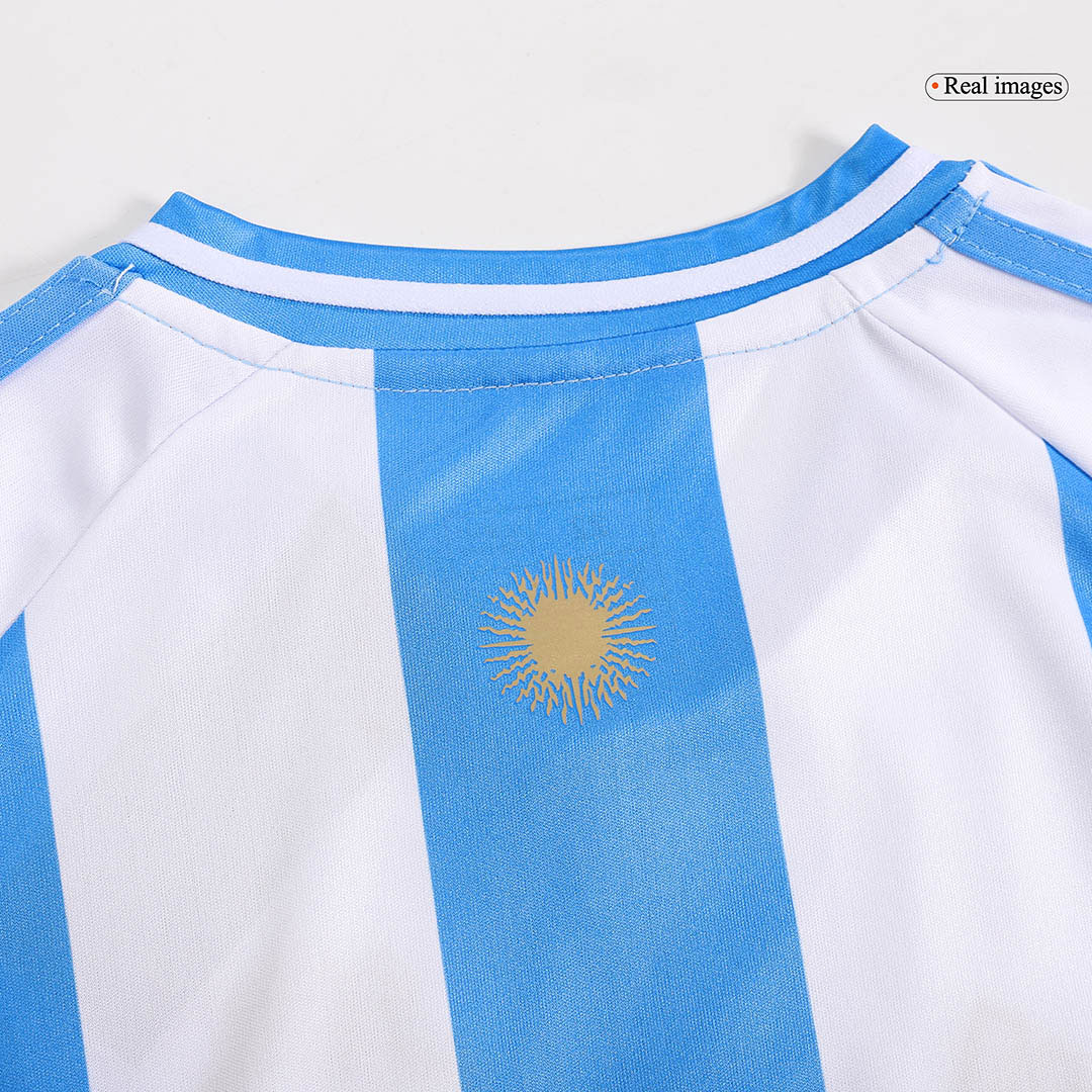 Argentina Home Jersey Kit 2024 Kids(Jersey+Shorts)