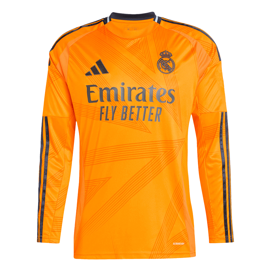 Real Madrid Long Sleeve Away Jersey 2024/25