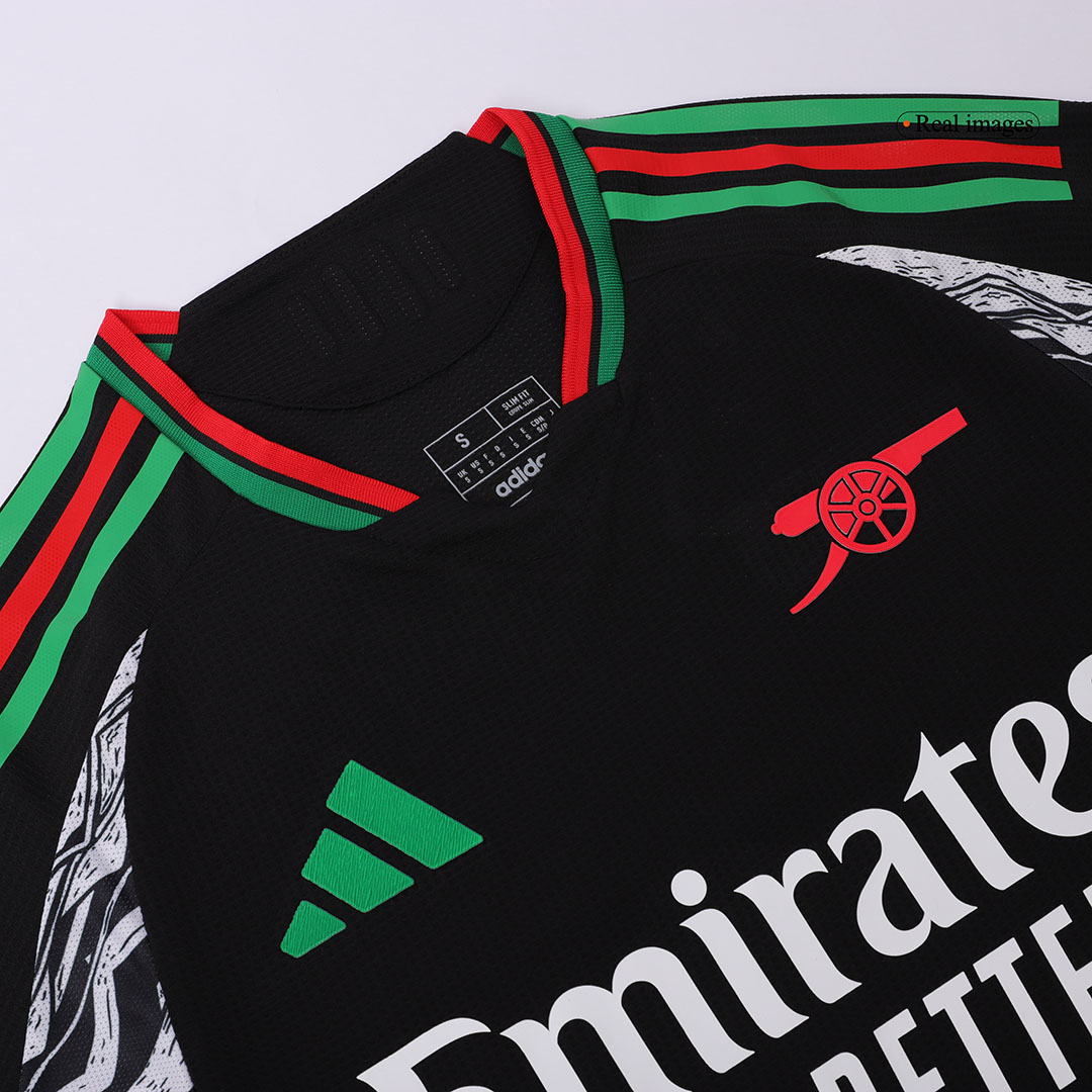 Arsenal ØDEGAARD #8 Away Soccer Jersey Authentic 2024/25