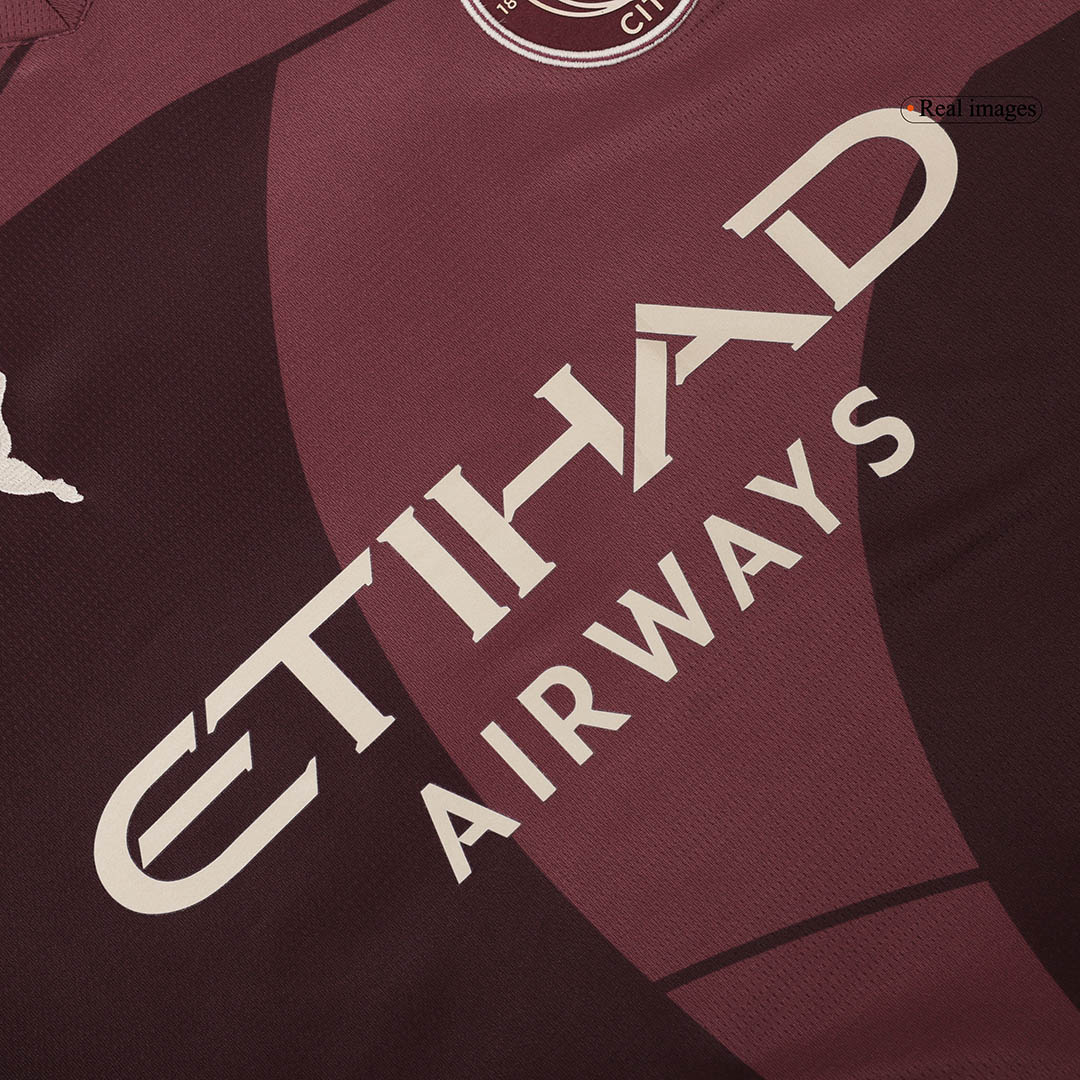 Manchester City RODRIGO #16 Third Away Soccer Jersey 2024/25 - UCL Edition