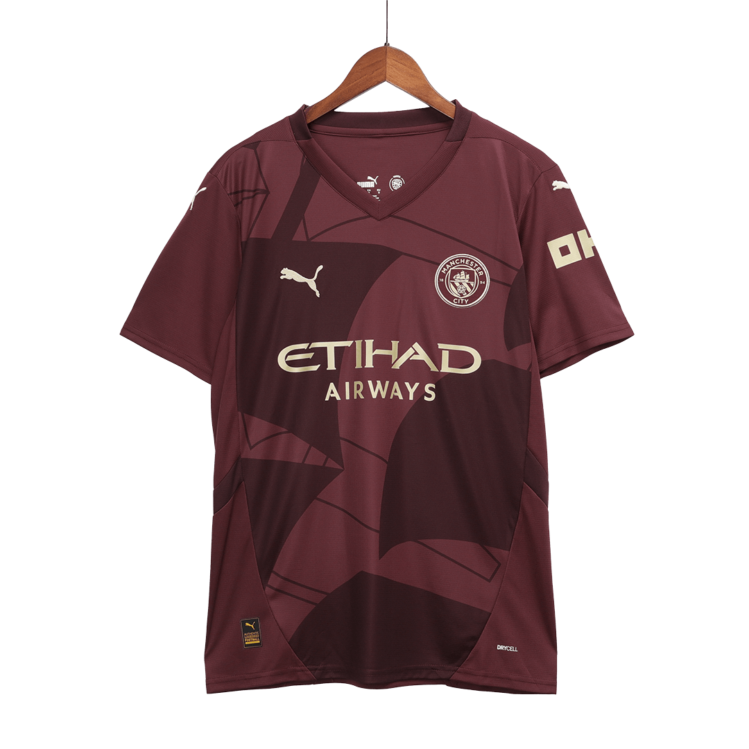 Manchester City Third Away Soccer Jersey Kit 2024/25 (Jersey+Shorts)