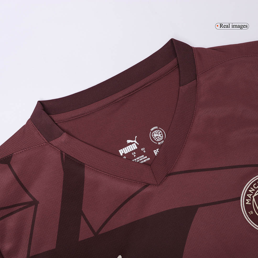 Manchester City RODRIGO #16 Third Away Soccer Jersey 2024/25 - UCL Edition