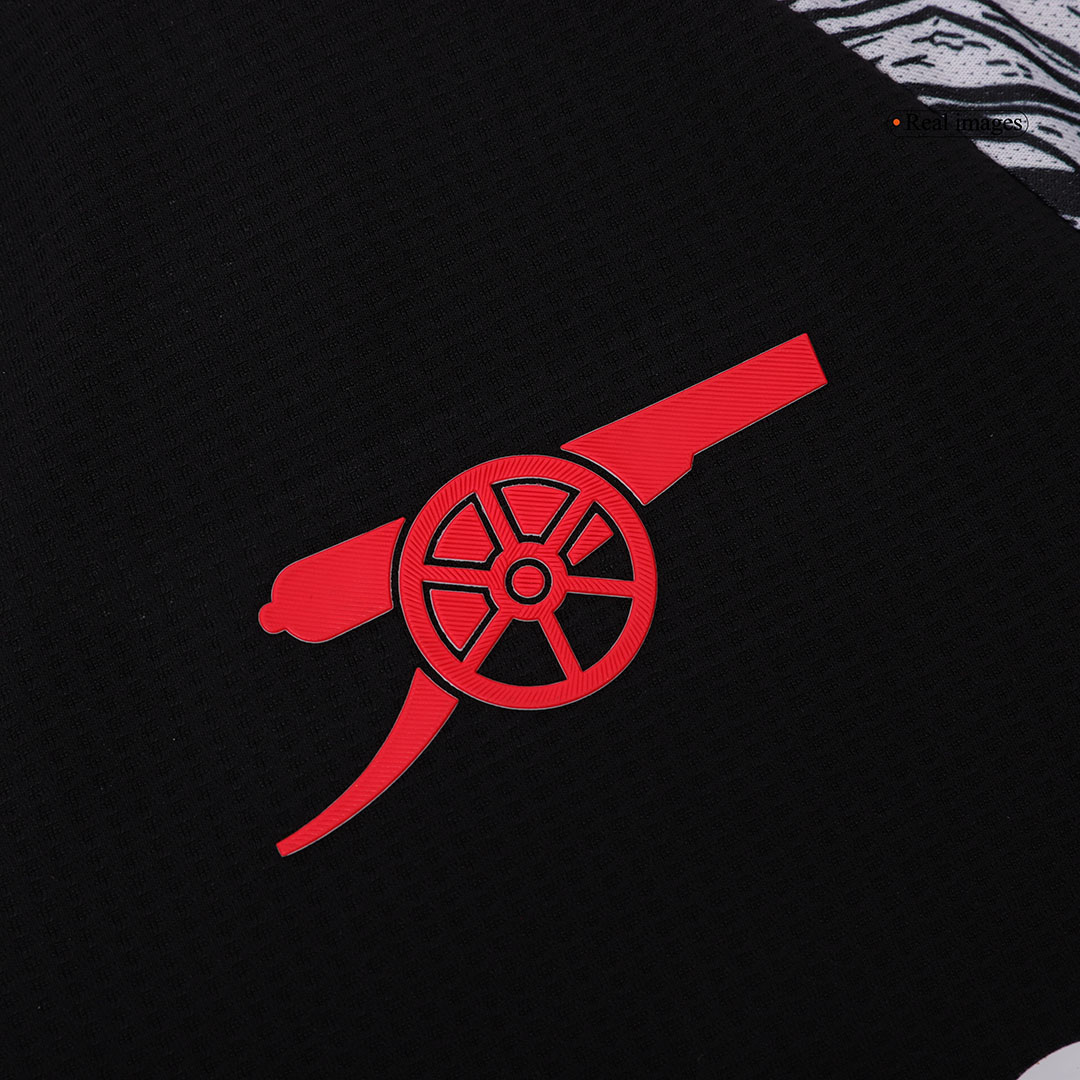 Arsenal ØDEGAARD #8 Away Soccer Jersey Authentic 2024/25