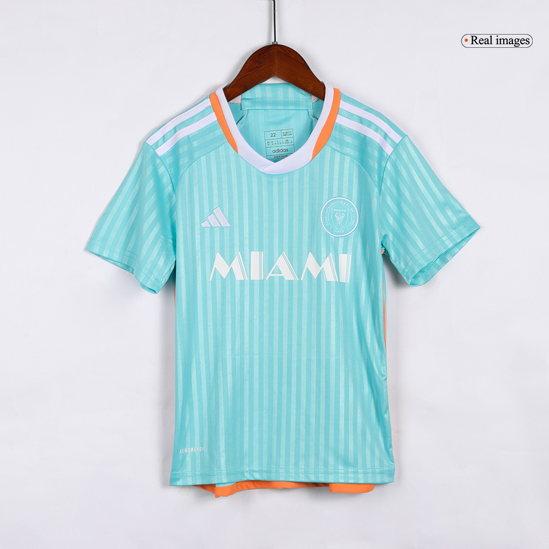 Inter Miami CF Third Away Jersey Kit 2024 Kids(Jersey+Shorts)