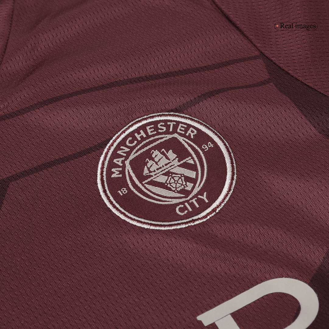 Manchester City Third Away Jersey Kit 2024/25 Kids(Jersey+Shorts)