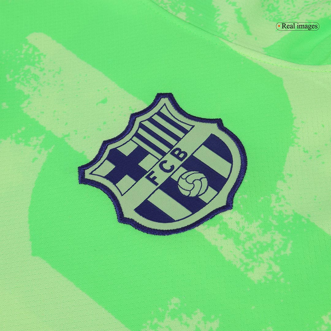 Barcelona RAPHINHA #11 Third Away Jersey 2024/25 - UCL（Spotify Logo Without Text）