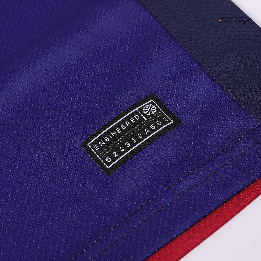 Barcelona Home Jersey Kit 2024/25 Kids(Jersey+Shorts) Spotify Logo Without Text