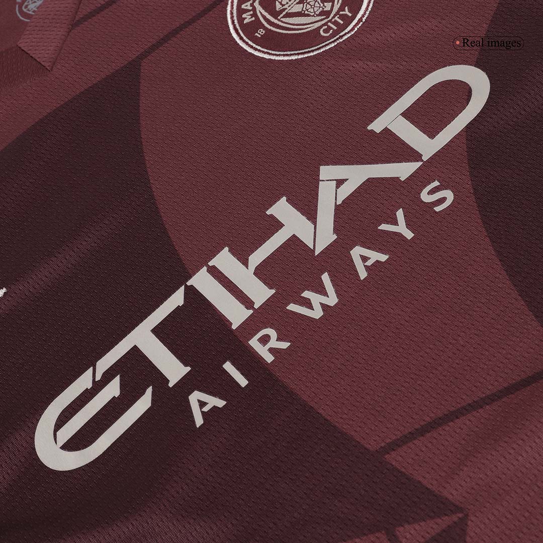 Manchester City Third Away Jersey Kit 2024/25 Kids(Jersey+Shorts)