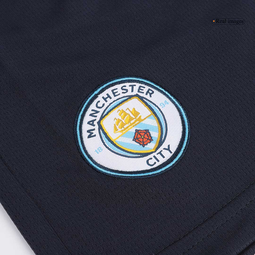 Manchester City Away Soccer Jersey Kit 2024/25 (Jersey+Shorts)