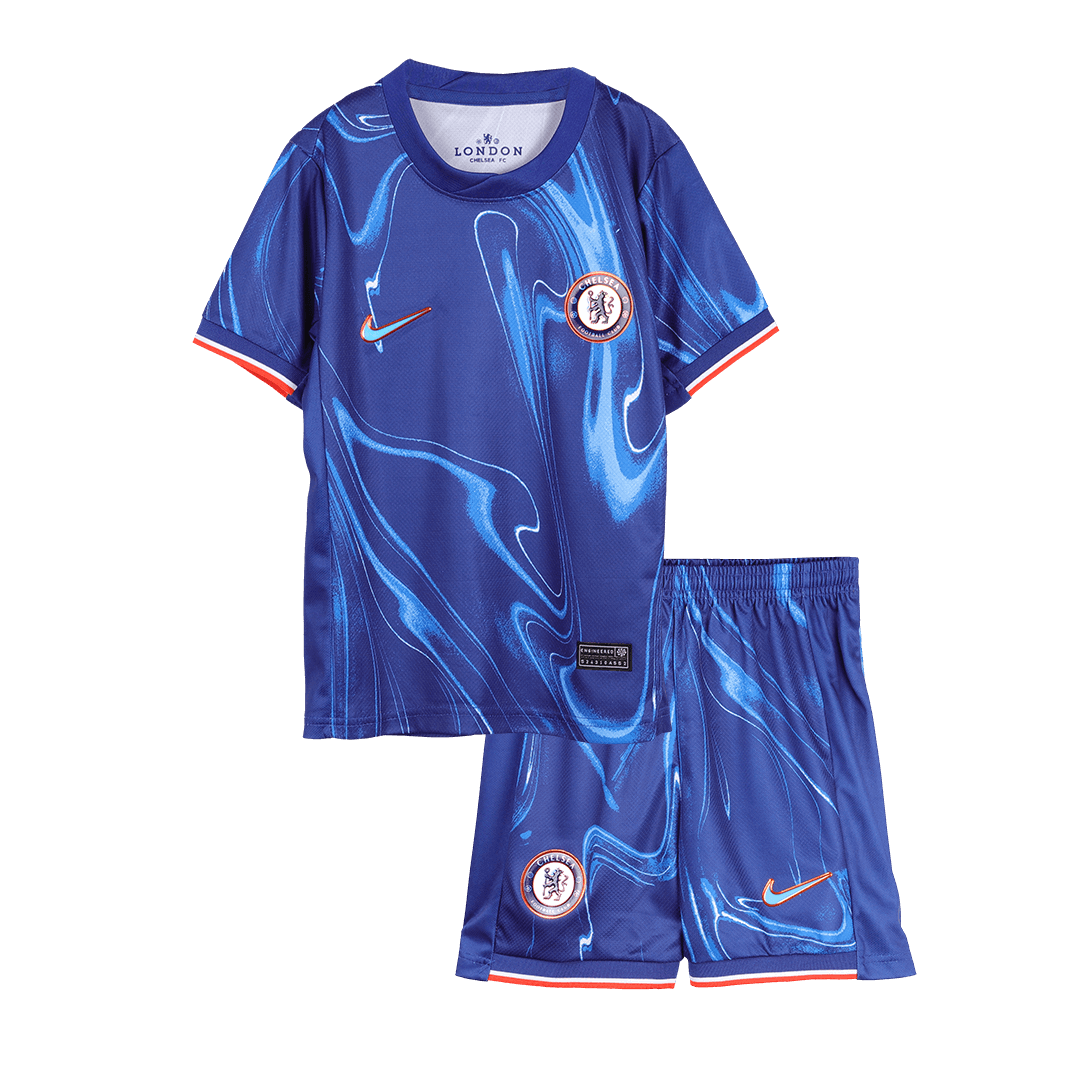 Chelsea Home Jersey Kit 2024/25 Kids(Jersey+Shorts)