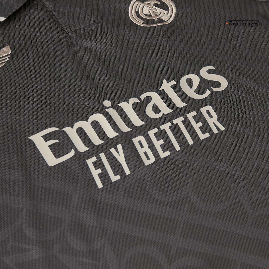 Real Madrid Third Away Soccer Jersey Kit 2024/25 Kids(Jersey+Shorts+Socks)