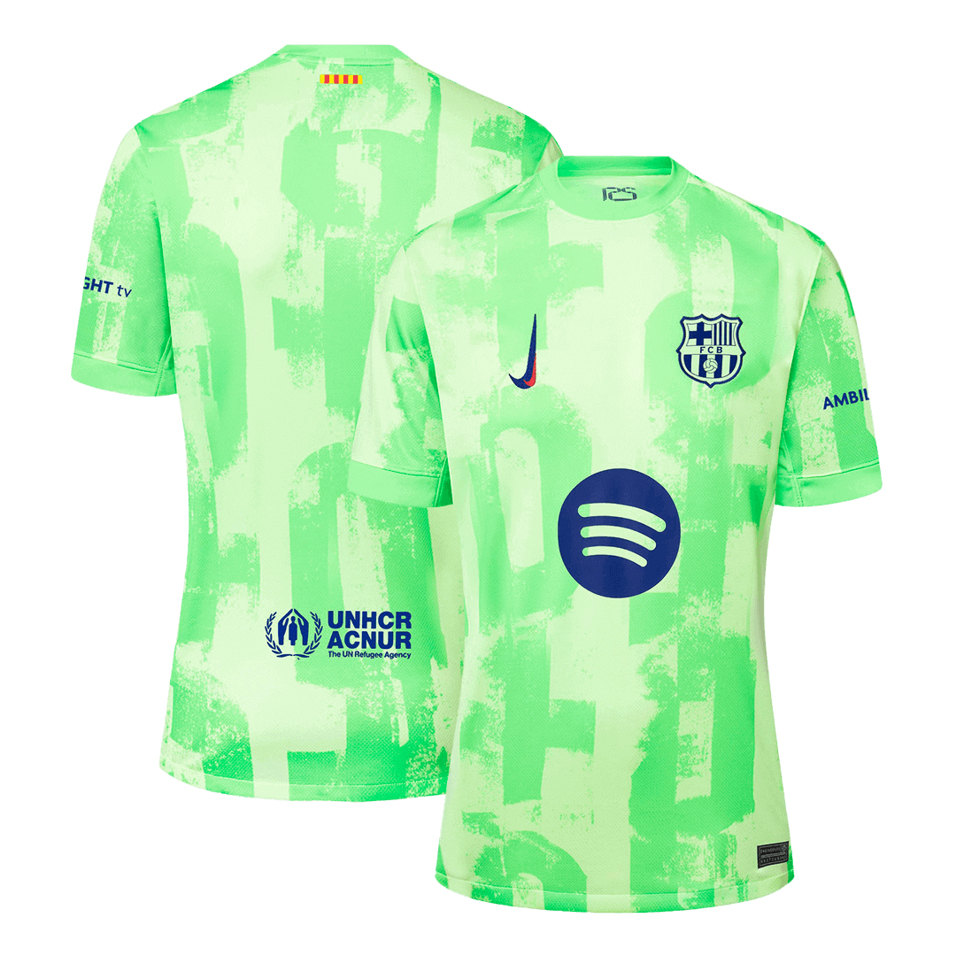 Barcelona Third Away Jersey 2024/25 - (Spotify Logo Without Text)