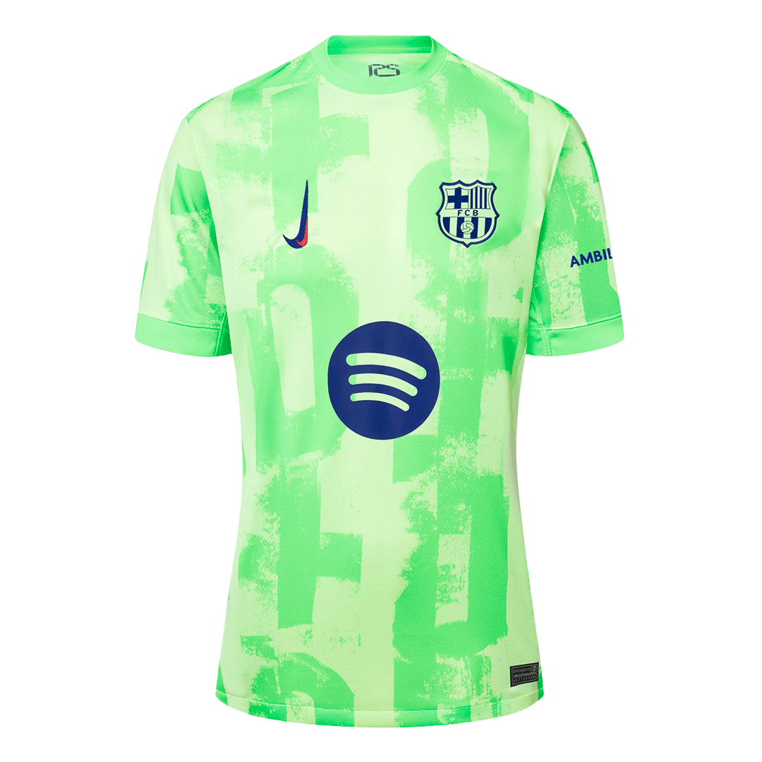 Barcelona Third Away Jersey 2024/25 - (Spotify Logo Without Text)