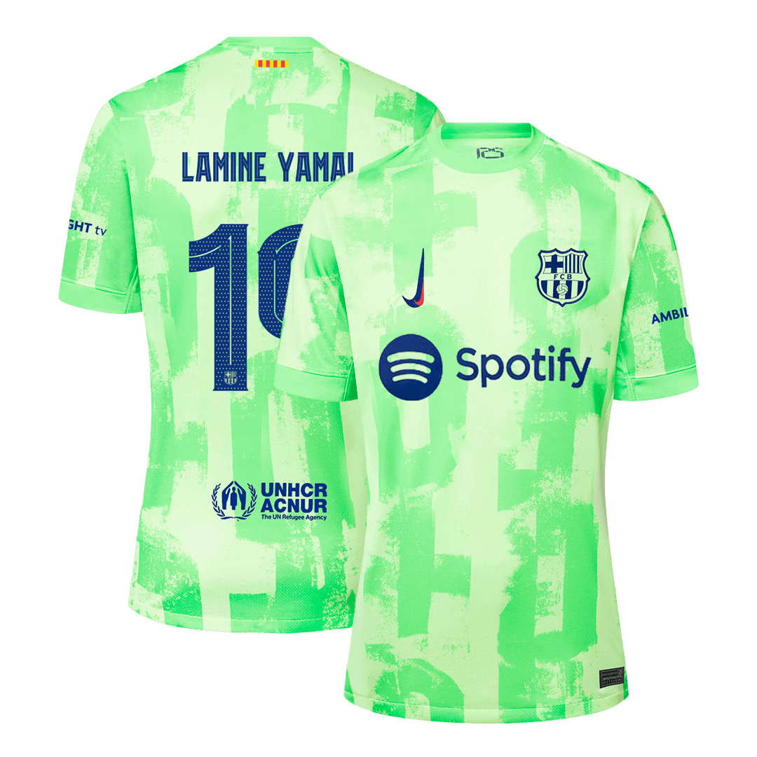 Barcelona LAMINE YAMAL #19 Third Away Jersey 2024/25 - UCL Edition