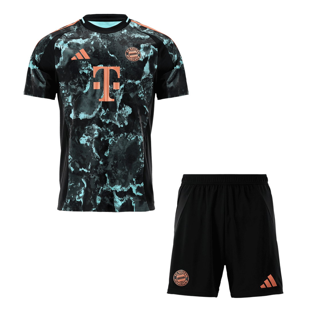 Bayern Munich Away Soccer Jersey Kit 2024/25 (Jersey+Shorts)