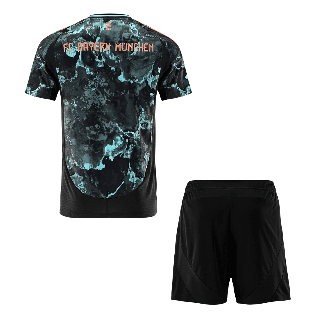 Bayern Munich Away Soccer Jersey Kit 2024/25 (Jersey+Shorts)