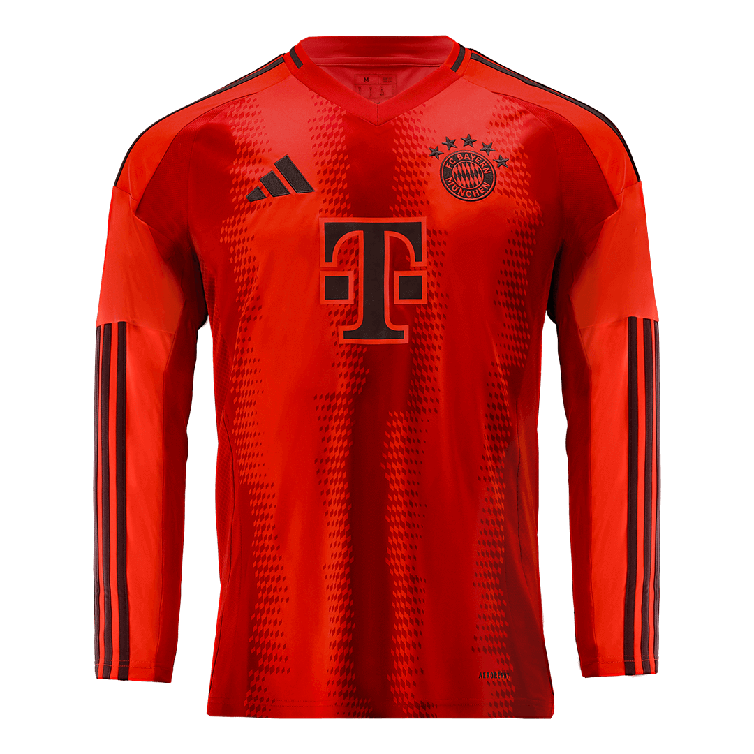 Bayern Munich Long Sleeve Home Soccer Jersey 2024/25