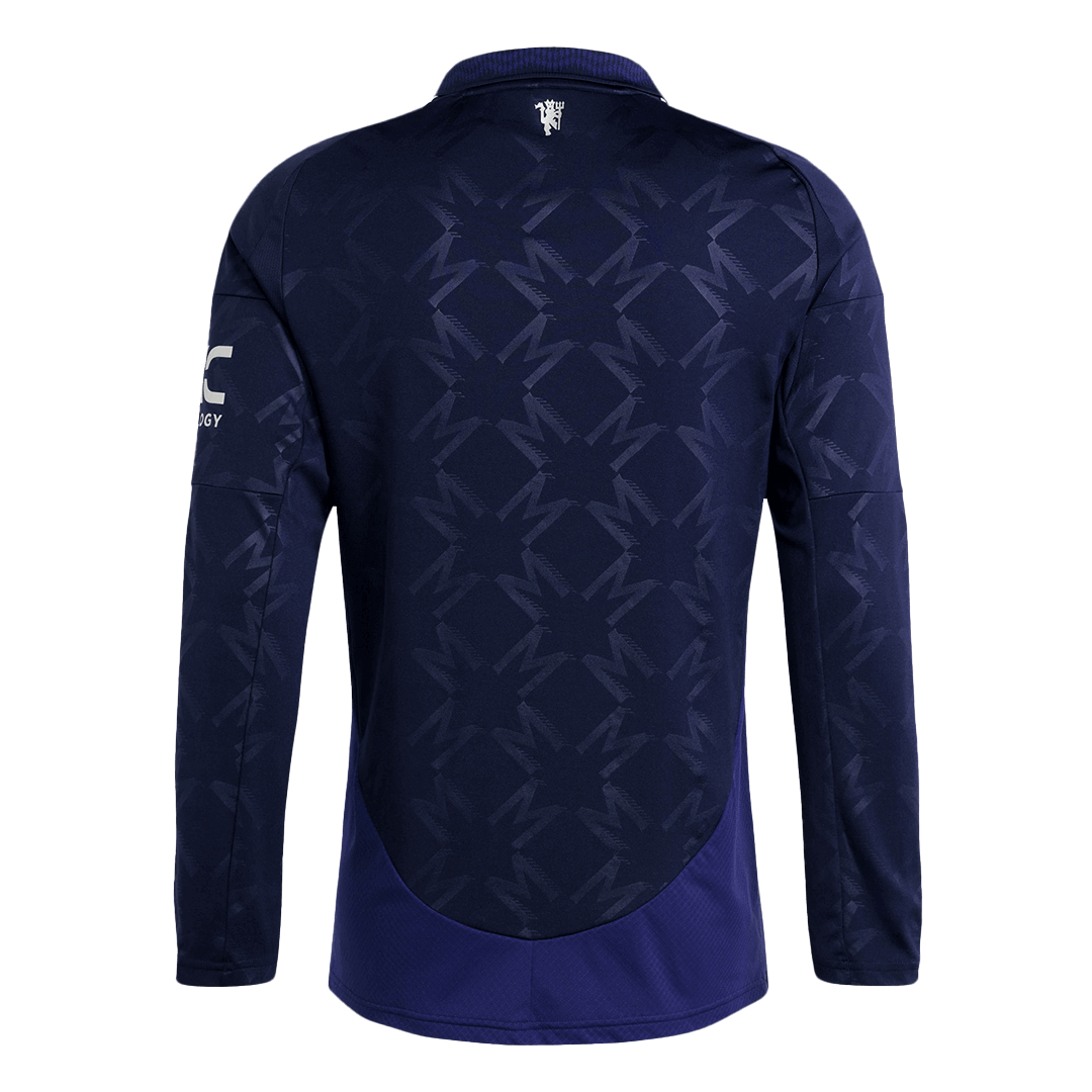 Manchester United Long Sleeve Away Soccer Jersey 2024/25