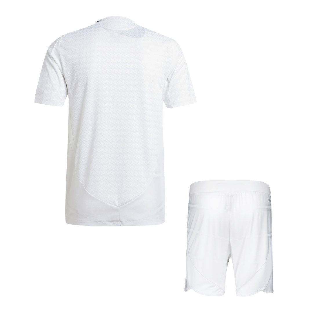 Real Madrid Home Soccer Jersey Kit Authentic 2024/25 (Jersey+Shorts)