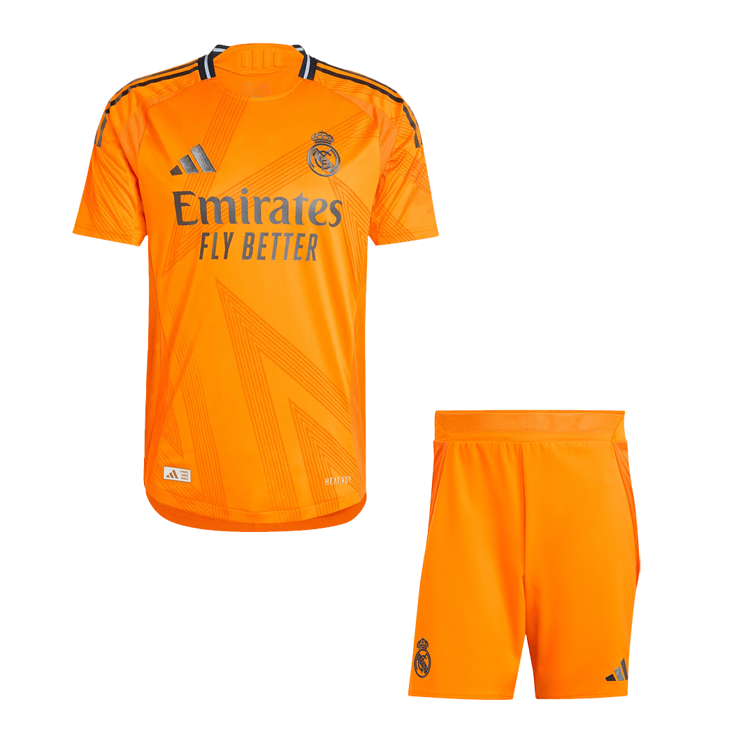Real Madrid Away Soccer Jersey Kit Authentic 2024/25 (Jersey+Shorts)