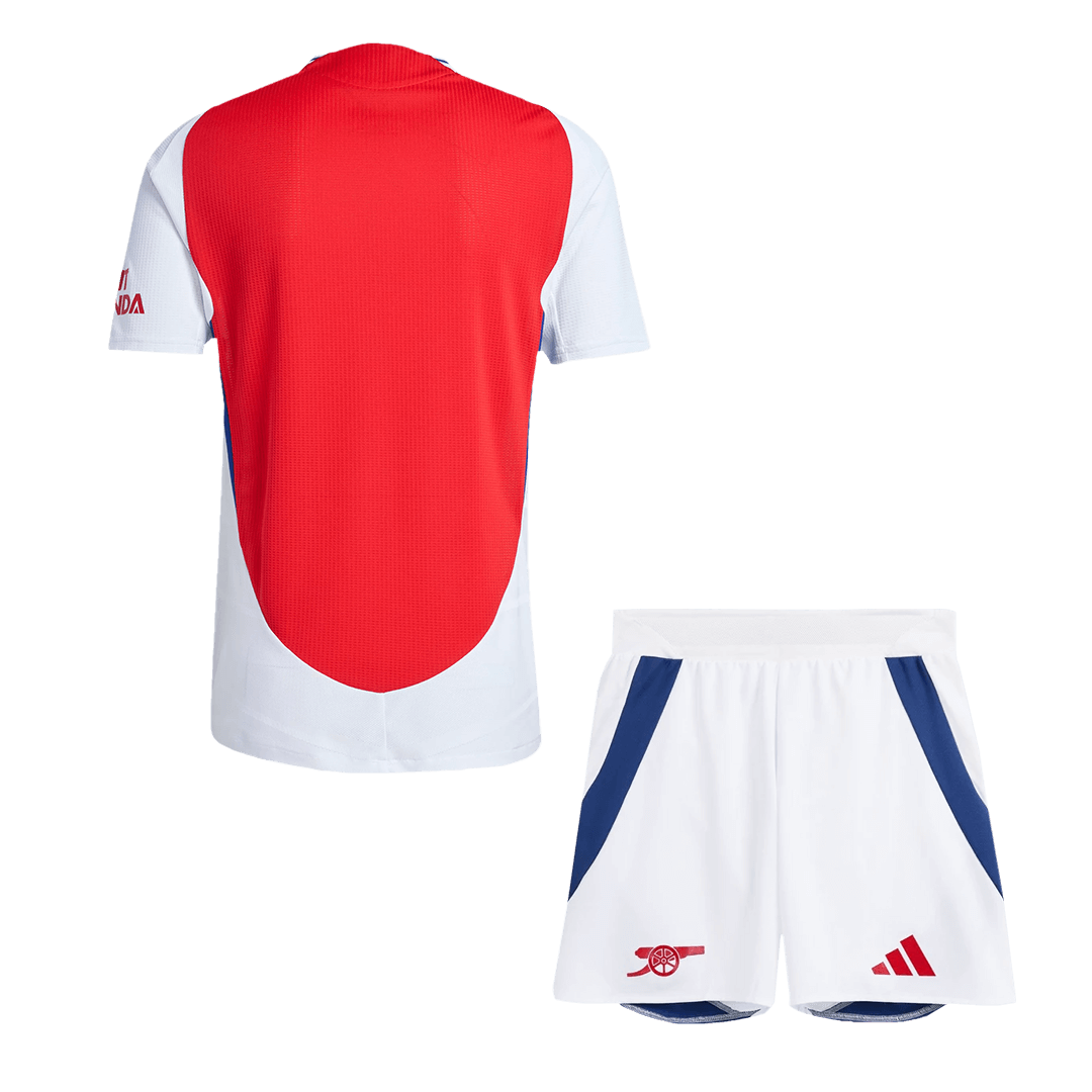 Arsenal Home Soccer Jersey Kit Authentic 2024/25 (Jersey+Shorts)