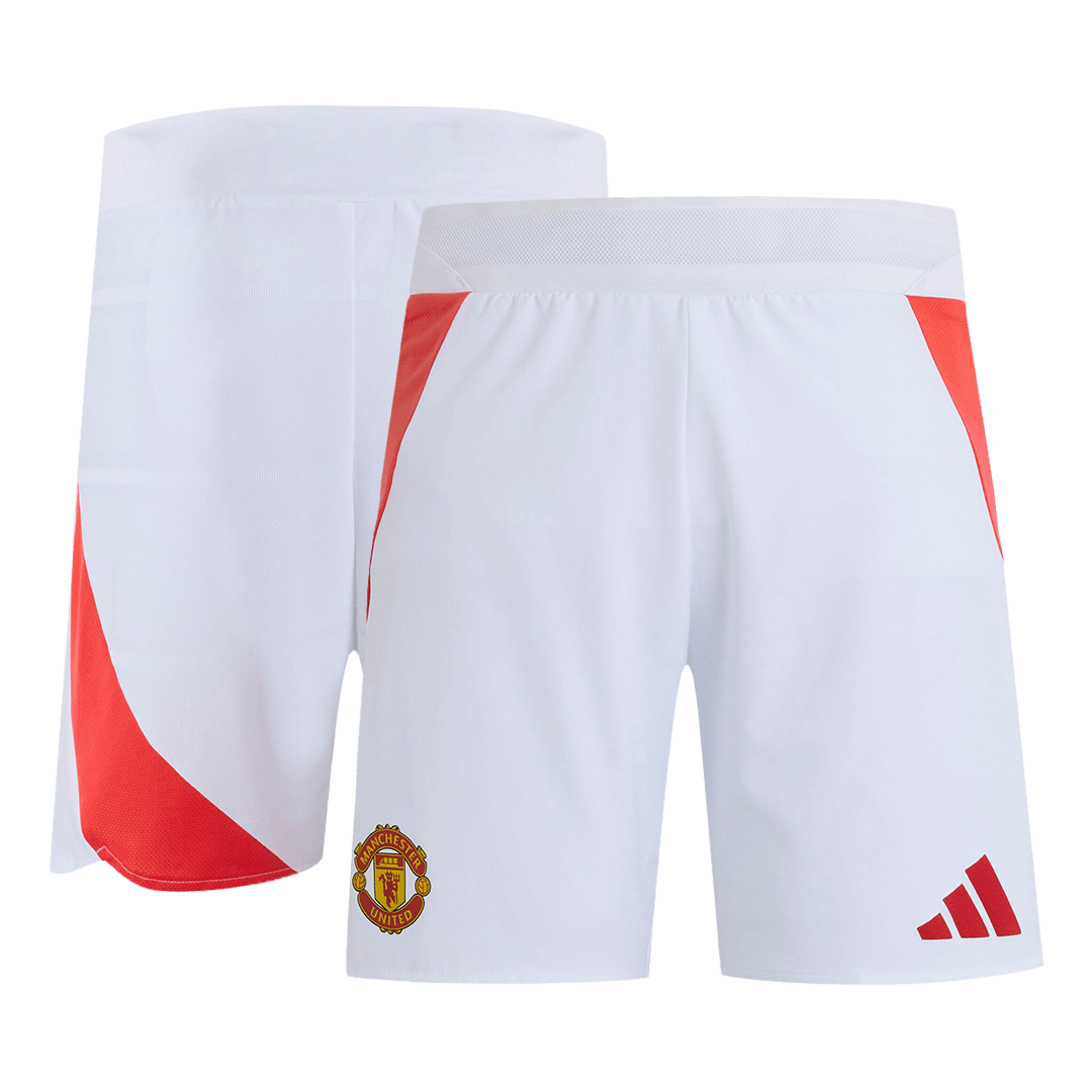 Manchester United Home Soccer Shorts Authentic 2024/25