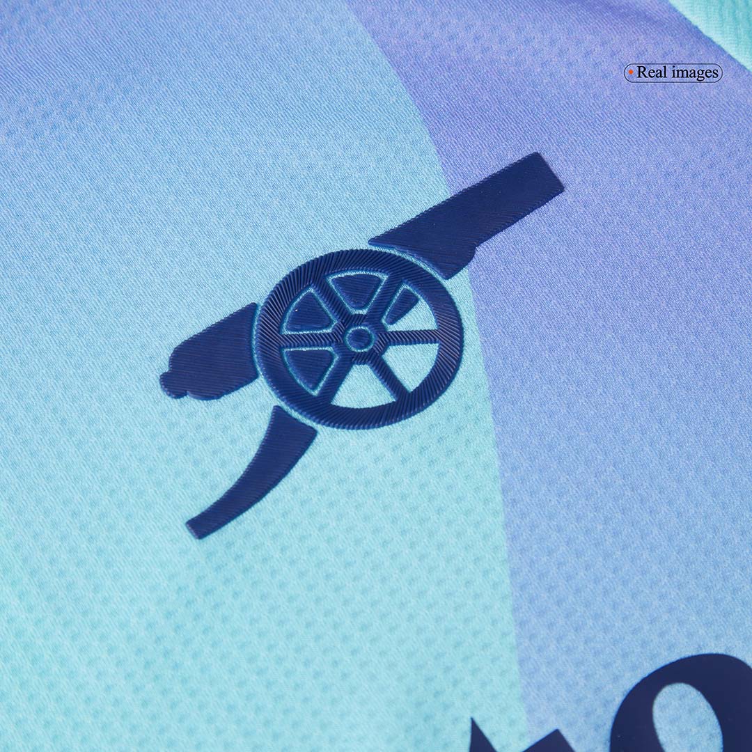Arsenal ØDEGAARD #8 Third Away Soccer Jersey Authentic 2024/25