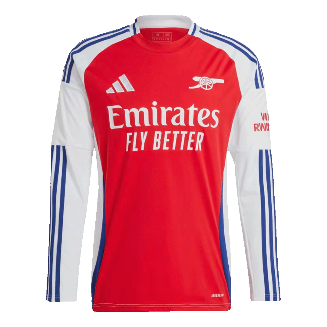 Arsenal Long Sleeve Home Jersey 2024/25