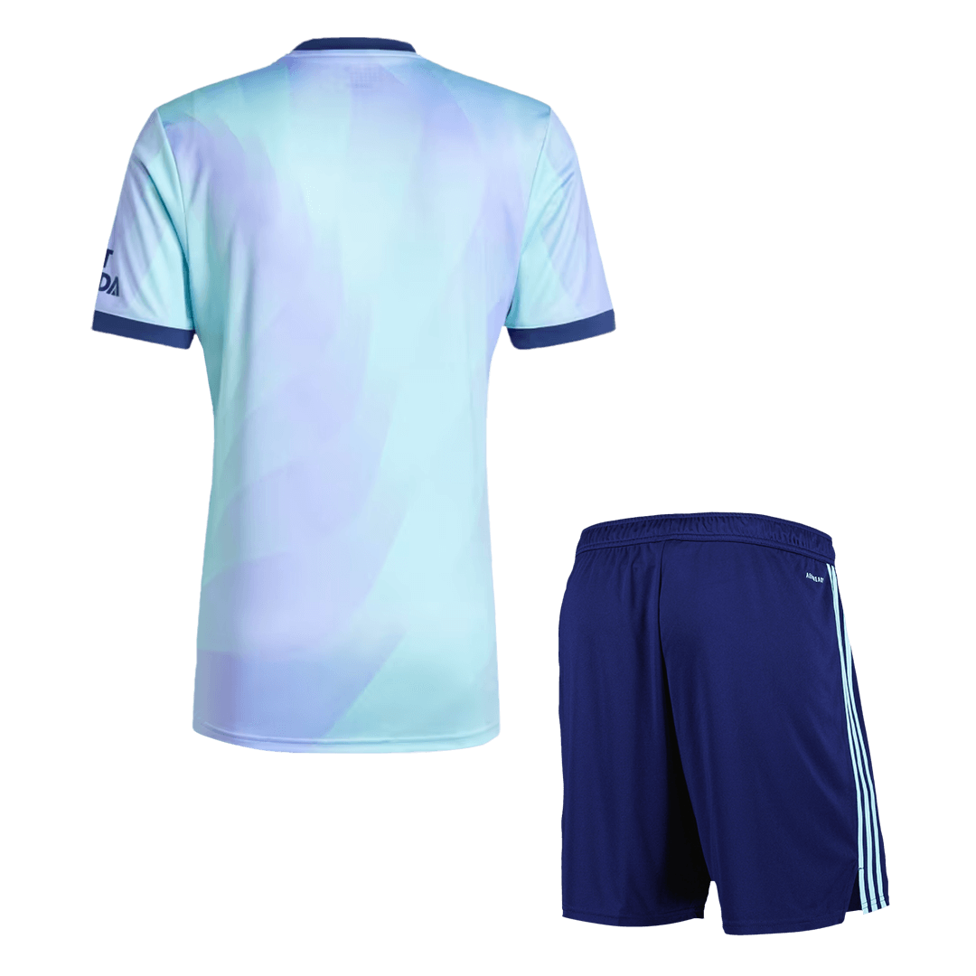 Arsenal Third Away Soccer Jersey Kit 2024/25 (Jersey+Shorts)