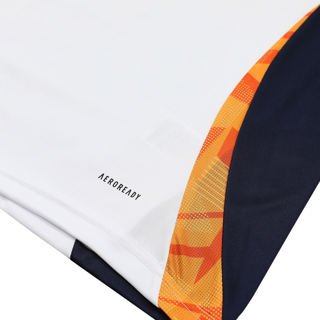 Real Madrid Pre-Match Soccer Jersey Kit 2024/25 (Jersey+Shorts)