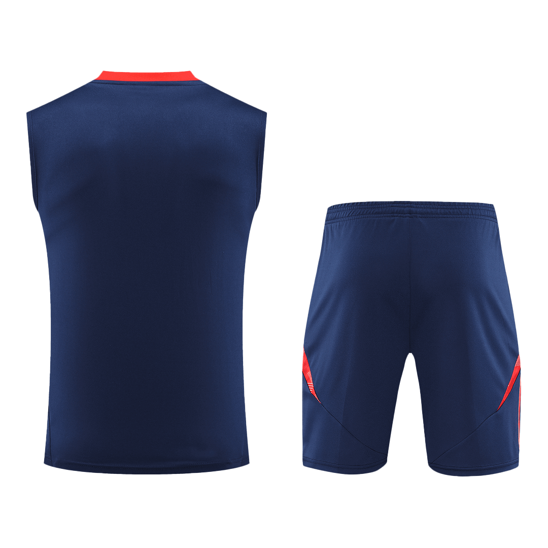 Manchester United Pre-Match Soccer Jersey Kit 2024/25 (Jersey+Shorts)